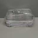 Delamu 2-Tier Multi-Purpose Bathroom Under Sink Organizers and Storage, Stackable Kitchen Pantry Organization, Pull Out Medicine Cabinet Organizer with Movable Dividers, White, 2 Pack