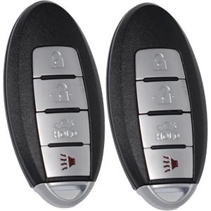 MechanMagic Remote Control Key Fob Replacement for 2007-2012 Nissan Altima/ 09-14 Maxima Murano Infiniti FX35/ 08-13 G37 FX50 Q60 QX70 11-12 G25/ 07-08 G35 KR55WK48903 KR55WK49622 4 Buttons
