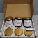 AOOVOO Candles Set - 6PC Scented Candles, Soy Candle, Aromatherapy Candle, Soy Wax Candle, Candle for Home Scented, Lavender/Vanilla/Eucalyptus/Sage/Jasmine/Sandalwood (42 oz)