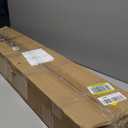 Aotree Iron Balusters - Wrought Iron Stair Balusters - Hollow Double Basket Metal Spindles - 44" X 1/ 2" - Box of 10 (Satin Black)