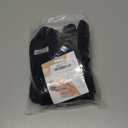 SINLAND Microfiber Esthetician Towels for Facials Mask Removing Face Wrap Soft Facial Cloth with Split Design Spa Towels for Facial Steam Massage and Cleansing (1 Count (Pack of 3), Black)