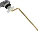 Generic 20cm Toilet Tank Flush Lever Replacement Conveneint Heavy Duty Front Mount Handle Toilet Tank Lever for Hotel Indoor Washroom Bathroom Home