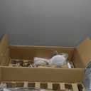 reiga 52 Inch Smart White Ceiling Fan with Light and Remote, ETL Listed Quiet DC Motor 3 Blade Indoor Outdoor Ceiling Fans for Bedroom Living Room Patios