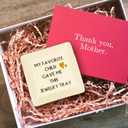 Lihome Gifts for Mom - Ceramic Ring Dish Jewelry Tray, Funny Mothers Day & Birthday & Thanksgiving & Christmas Gifts