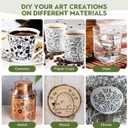 TWOHANDS Permanent Markers Ultra Fine Tip, 0.5mm, Extra Fine Point, Black, 150 Count, 21649