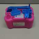 Balloon Pump Electric,110V 600W Balloon Blower Inflator Dual Nozzle Air Pump Balloons Inflator for Decoration, Party, Sport,Gifts:2 Balloon Tying Tools (Red)