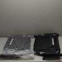 Stadium Seat with Back Support, Portable Fording Bleacher Chair with Cushion and Armrest, Cup Holder, Mesh Bag and Hidden Hook, Football, Soccer (Grey)