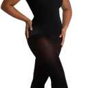 Capezio Womens Capezio Ultra Soft Stirrup Body Tight (Black, XL)