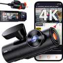 Vantrue N4 Pro 4K 3 Channel Dash Cam, STARVIS 2 IMX678 x PlatePix x HDR Night Vision, 4K+1080P+1080P Front Inside and Rear Dash Camera, Voice Control, WiFi, GPS, 24H Parking Mode, Support 512GB Max
