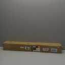 UNISHADES Cordless Bamboo Roman Shades for Windows, Blinds Size (30.5" W 48" H) Colour (Highfield Teak)