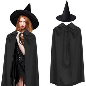 BooJees Halloween Cape Cloak for Halloween Cosplay Birthday Party Decoration Web Cape for Women Unisex Adult Masquerade, S