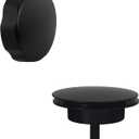 Westbrass A50TE-62 Standard 1-1/2" Replacement Trim for Cable Drive Bath Drain Waste & Overflow Assemblies, Matte Black