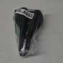 Comfortable Bike Seat for Men & Women, Waterproof Bicycle Seat, Breathable Mountain Bike Saddle, Gel Bicycle Saddle for MTB, BMX, Road Bike, City Bikes, Exercise Bikes (Black)