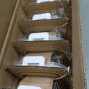 [10-Pack]Glass Meal Prep Containers with Lids, MCIRCO Glass Food Storage Containers with Snap Locking Lids, Airtight Lunch Containers, Microwave, Oven, Freezer and Dishwasher, White