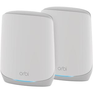 NETGEAR Orbi Whole Home Tri-Band WiFi 6 Mesh Network System (RBK752P)  Router with 1 Satellite Extender, Security Features, Coverage up to 5,000 sq. ft., 75 Devices, AX5200 802.11ax (Up to 5.2Gbps) NETGEAR Orbi Whole Home Tri-Band WiFi 6 Mesh Network System (RBK752P)  Router with 1 Satellite Extender, Security Features, Coverage up to 5,000 sq. ft., 75 Devices, AX5200 802.11ax (Up to 5.2Gbps)