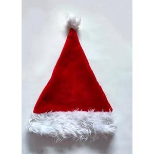 Christmas Santa Hat for Men Women Kids - Cozy Headwear Unisex Classic Red Santa Hat for Festive