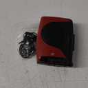 GPX Portable Cassette Player, Compatible With Headphone, 3.54 x 1.57 x 4.72 Inches, Requires 2 AA Batteries - Not Included, Red/Black (CAS337B) Black/Red