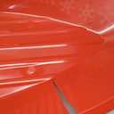 ESP 48" Sno Cruiser Toboggan – Two-Rider Sled – Tough Polyresin, Diamond-Polished Bottom – Red