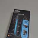 Series 3 3010s Wet & Dry Electric Shaver for Men/Rechargeable Electric Razor, Blue