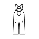 wild fable Black Overall (Medium)