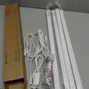 Maygrove T5 Grow Lights for Indoor Plants 2FT, Red-Enhanced Full Spectrum 5000K Grow Light, 60W(4 x 15W), Grow Light Strips for Seed Starting, Greenhouse, High PPFD, Linkable, White, 4-Pack, 2ft-white Cover