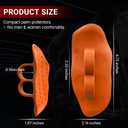 2 x Harqa AntiSlip Workout Grips Ergonomic Soft Silicone Palm Protector for Weight Lifting, Deadlifts, PullUps, Crossfit Two-Ring, No Sweaty Gym Grip Pads for Men & Women