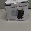 DXOPHIEX Automatic Fish Feeder Food Dispenser Vacation Fish Feeder Powered by Battery and USB for Aquarium and Turtle Tank