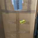 Huuger L Shaped Office Desk with Power Outlets, 55 Inch Computer Desk with 3 Drawers, Shelves, Reverisble for Gaming Corner Work Home Office Study, Grey