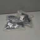 2 x 200PCS Nylon Universal Cable Tie Buckle Set  Automotive Zipper Clips and Zip Ties for Car Accessories, Heavy Duty Panel Fasteners with Pin & Button Design for Bumper, Door, Trim, Interior Repair