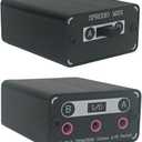 SPRODIO 2 Way in-line 3.5mm Audio Switch Box A/B Selector Switcher Compatible with 1/8" Microphone TRRS TRS Independent Ground no noise-M201