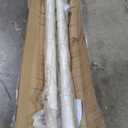 Otoolling 8 ft Adjustable Volleyball Poles Outdoor Badminton and Volleyball Post Iron Round Sport Telescopic Posts Replacement for Badminton Net, Ground Sleeves Included (Posts Only)