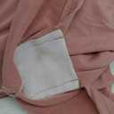 2Pack Spandex Waterproof Table Covers 6ftSpandex 6ft Waterproof Table Cover for Party,Wedding, Banquet, and Events(Dusty Pink) (6FT 2PACK)