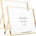 Gold Floating Picture Frame 8x6'' Set of 2(Horizontal), For Picture Sizes 7x5'', 6x4'' as floating,photo,Tabletop Shelf Photo Frames 8x6'',Classy Home or Office Dcor frme,Gold Wedding floatinng frames 5x7''
