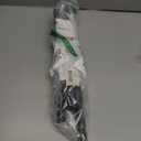 Spring Tension Curtain Rod 28 To 48 Inch Adjustable Expandable Black Tension Rod 7/8" Shower Curtain Rods No Drilling Spring Loaded Curtain Rod for Windows Bathroom Closet Kitchen Bedroom Doorway Door