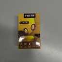 3 x YWXTW Camera Lens Protector for Samsung Galaxy S24 Ultra Accessories, [3x Impact Resistance] Individual Metal Ring Tempered Glass Camera Screen Protector, Case Friendly, 1 Set (Titanium Gray)