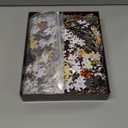 Black Girl Jigsaw Puzzles 1000 Pieces for Adults, Families (Africa Woman,Elephant,Giraffe,Tree of Life) Pieces Fit Together Perfectly 19.7''x27.6''inch African American Frameable Magic Puzzle Ar