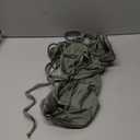 WODECASA Women's Colorblock Bikini Set Square Neck High Cut Cheeky Sexy Two Piece Swimsuit Bathing Suit (Large, 151 Army Green)