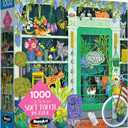RoseArt - Soft Touch - Cat Flowers - 1000 Piece Jigsaw Puzzle for Adults