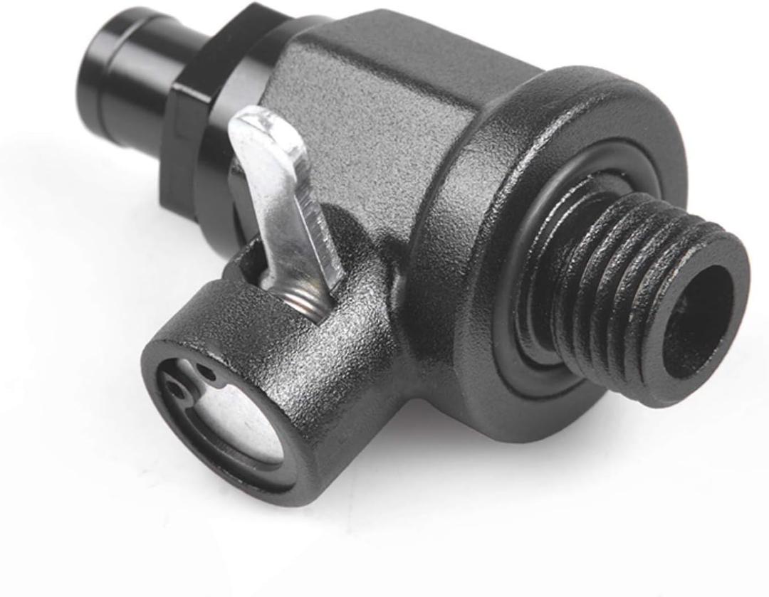 M14x1.5 Oil Drain Valve with Long Nipple and removable Hose End Combo (14mm-1.5)