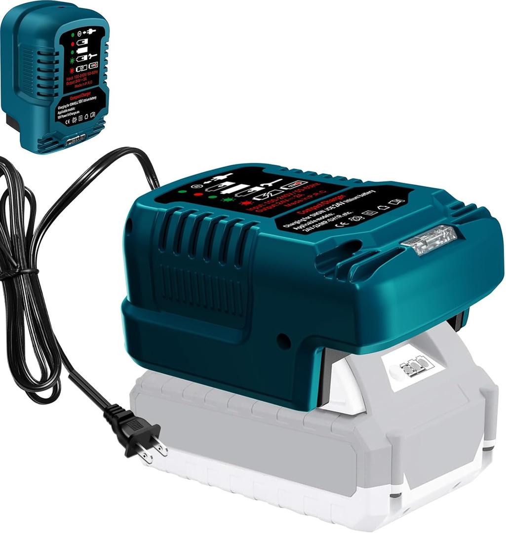 UNIKI Fast Charger for Snow Joe & Sun Joe 24V Battery Charger Compatible with Snow Joe & Sun Joe 24V Lithium Battery 24BAT-LTX 24VBAT-LTW 24VBAT-LTE 24VBAT-LT