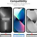 5 x NEW'C 4 Pack, 2 Pack for iPhone 13 Screen Protector (6.1 inch) + 2 Pack Camera Lens Protector, Sensor Protection,Case Friendly Tempered Glass Film