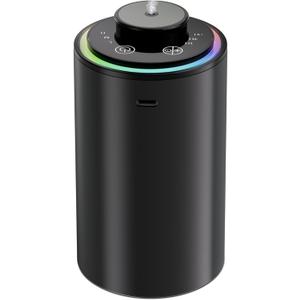 Waterless Essential Oil Diffuser, Portable Aromatherapy Diffuser,3 Countdown Timers & 3 Mist Levels for Home, Room, Car, Office