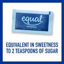 EQUAL 0 Calorie Sweetener, Aspartame and Acesulfame-K Sweetener Packets, Zero Calorie Sugar Alternative, Erythritol Free, 800 Ct (Pack of 1) (EXP 11/04/28)