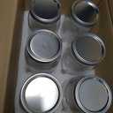 [6 Pack] 32 oz. Wide-Mouth Glass Mason Jars with Metal Airtight Lids and Bands 1 quart Large for Canning, Preserving, & Meal Prep
