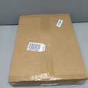 Kitstorack TV Tray Table, Adjustable Height & Rounded Metal Corners, Snack Table for Couch, Sofa, Bed, Chair, Living Room, C Shaped End Side Table for Eating, Dinner or Laptop, Small Spaces, Black