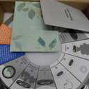 Solar Fountain Matte Panel with 4000 mAH Battery, 4W Bird Bath Fountains Solar Power with 8 Nozzles, Floating Solar Fountain Pump for Bird Bath, Garden, Pond, Outdoor (Color Change)