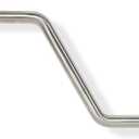 Seachrome Bathroom Grab Bar, 38 inch Stainless Steel, Right Handed Zuma Bar, 1 1/4 inch Diameter, Handicap Grab Bar, Safety Rail, Satin Stainless (Model: GWR-3638-QCR-SS)