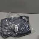 Pawaboo Pet Dog Sling Carrier, Hand Free Drawstring Dog Papoose with Adjustable Strap, Breathable Mesh Bag for Puppy Cat, Crossbody Satchel Dog Purse with Pocket for Outdoor, Dark Gray+Black, Medium