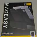 MAGEASY CoverBuddy iPad Case That Fits Magic Keyboard for iPad Pro 13" (M5 2025 / M4 2024, 8th 7th Gen) Magic Keyboard Compatible iPad Case with Heat Dissipation & Pencil Holder (Leather Black)