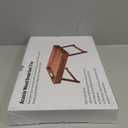 Extra Large Folding Bed Tray Table, 22 x 14 Acacia Wood Breakfast Tray, Food Serving Tray with Legs for Eating in Bed